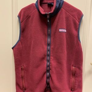 Vineyard Vines men’s fleece vest, size medium.